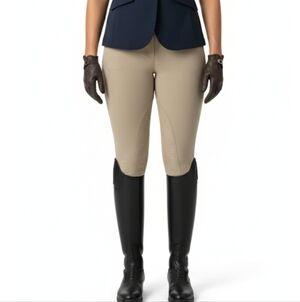 Equestrian Tan Boot Cut Flare Riding Pants Size 28